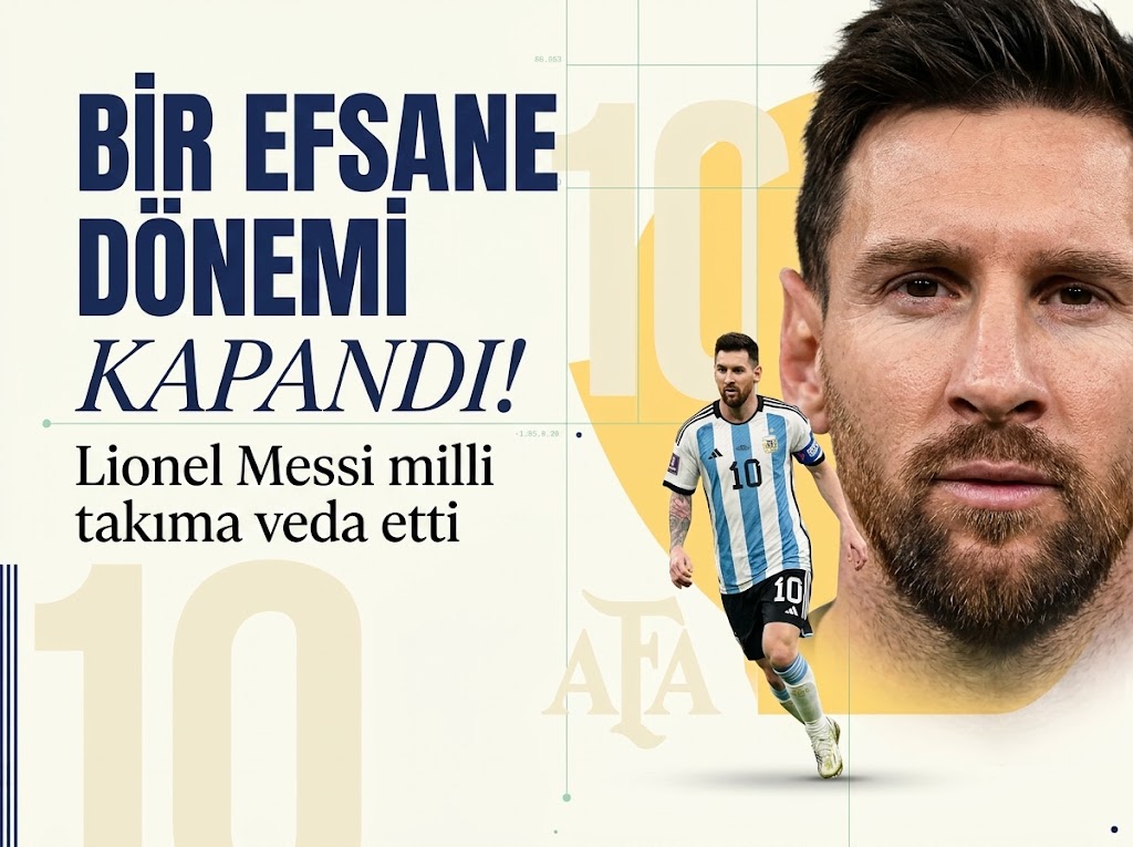 Bir efsane dönemi kapandı! Lionel Messi milli takıma veda etti