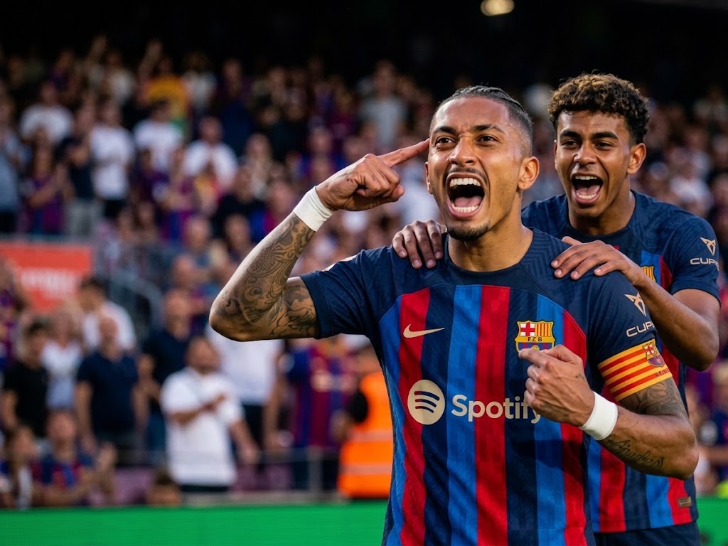 Barcelona’dan gol şov! Rayo Vallecano’ya 5 gol