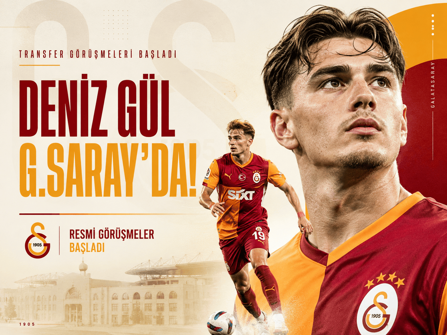 Sarı-kırmızılılara müjde! Deniz Gül transferi resmileşiyor