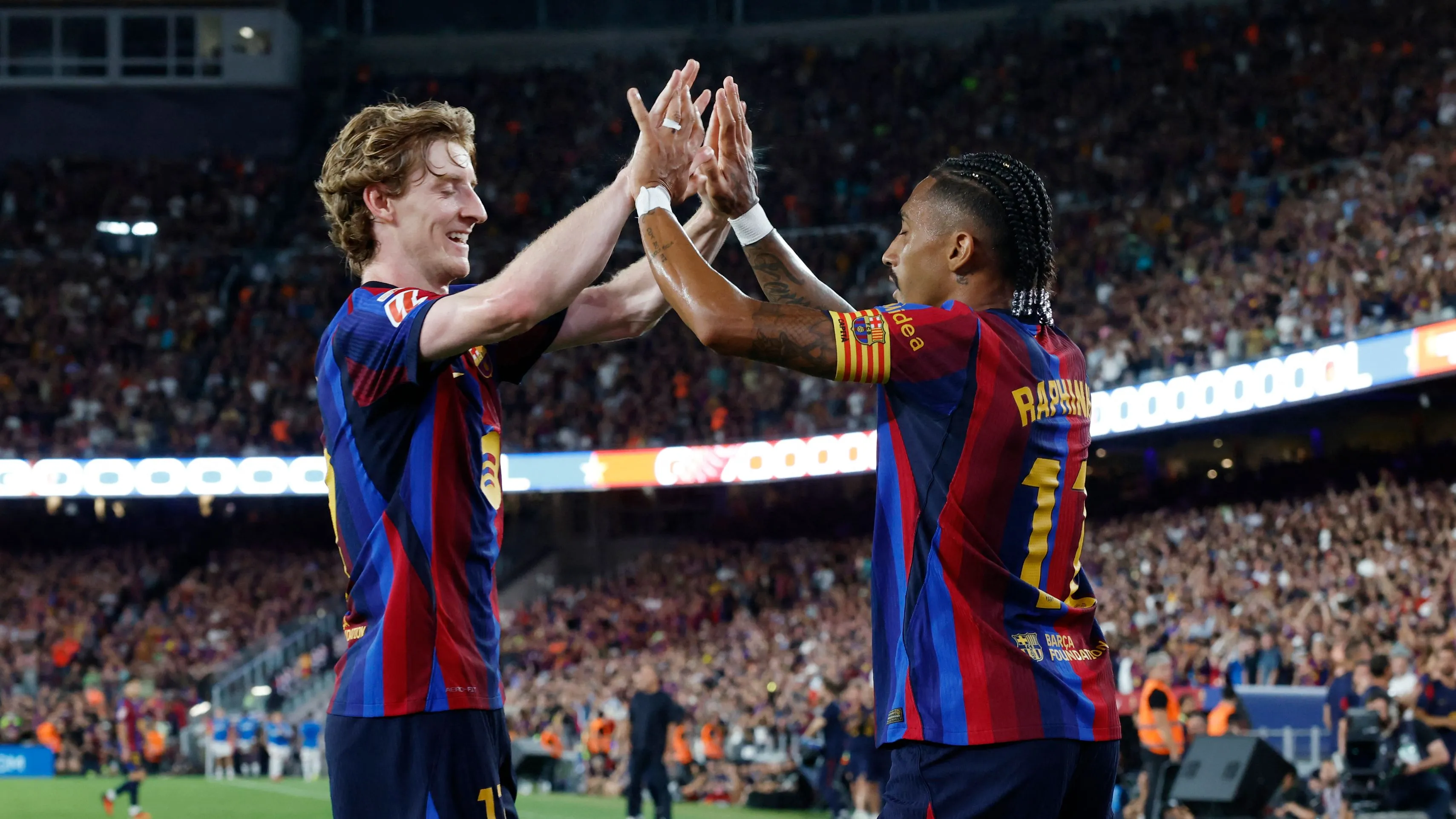Barcelona'dan Devler Ligi'ne 5 gollü başlangıç