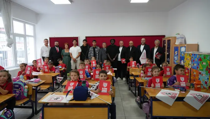 Samsunspor’dan 35 bin öğrenciye anlamlı destek