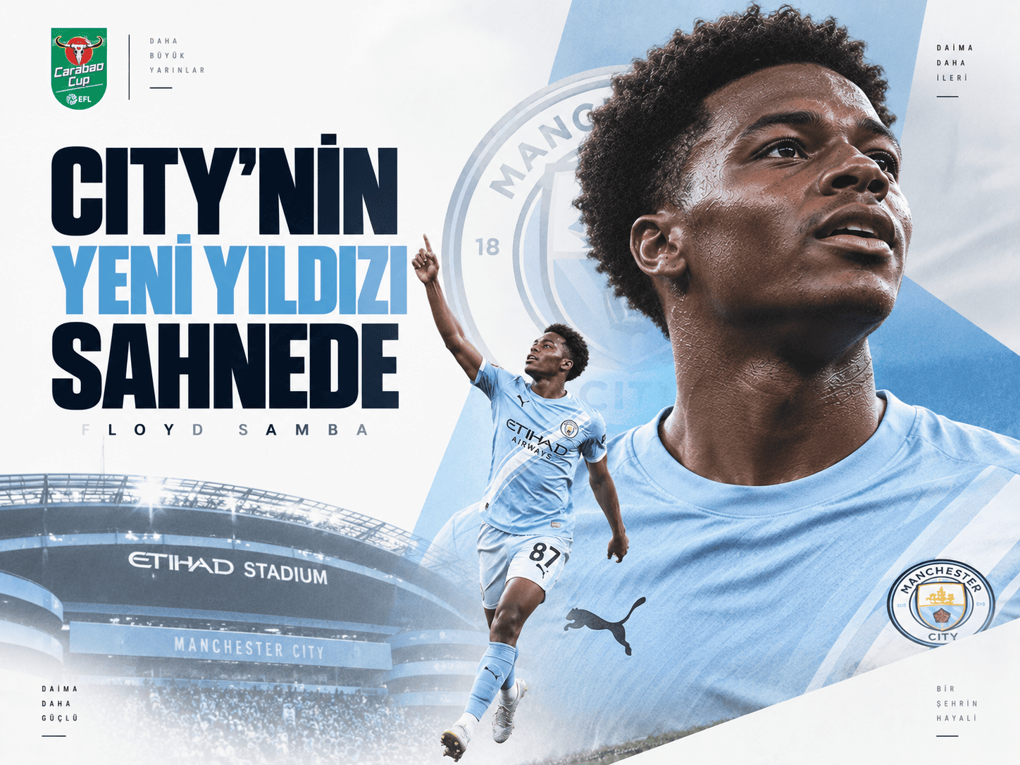 Manchester City'de yeni yıldız doğdu! İlk maçında 2 gol