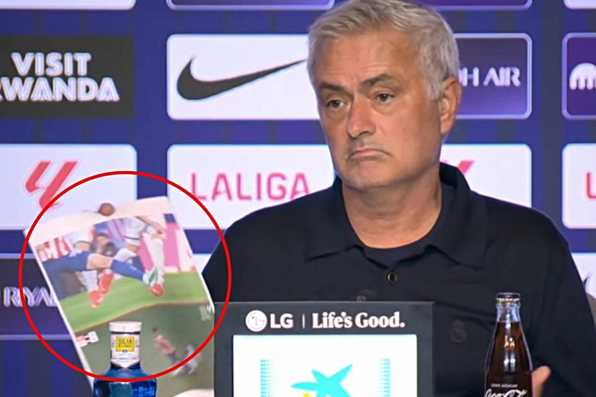Mourinho’dan derbi sonrası fotoğraflı tepki: “Maçın özeti işte burada”