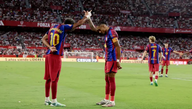 Barcelona'dan rakiplerine gözdağı: 8 maçta 36 gol
