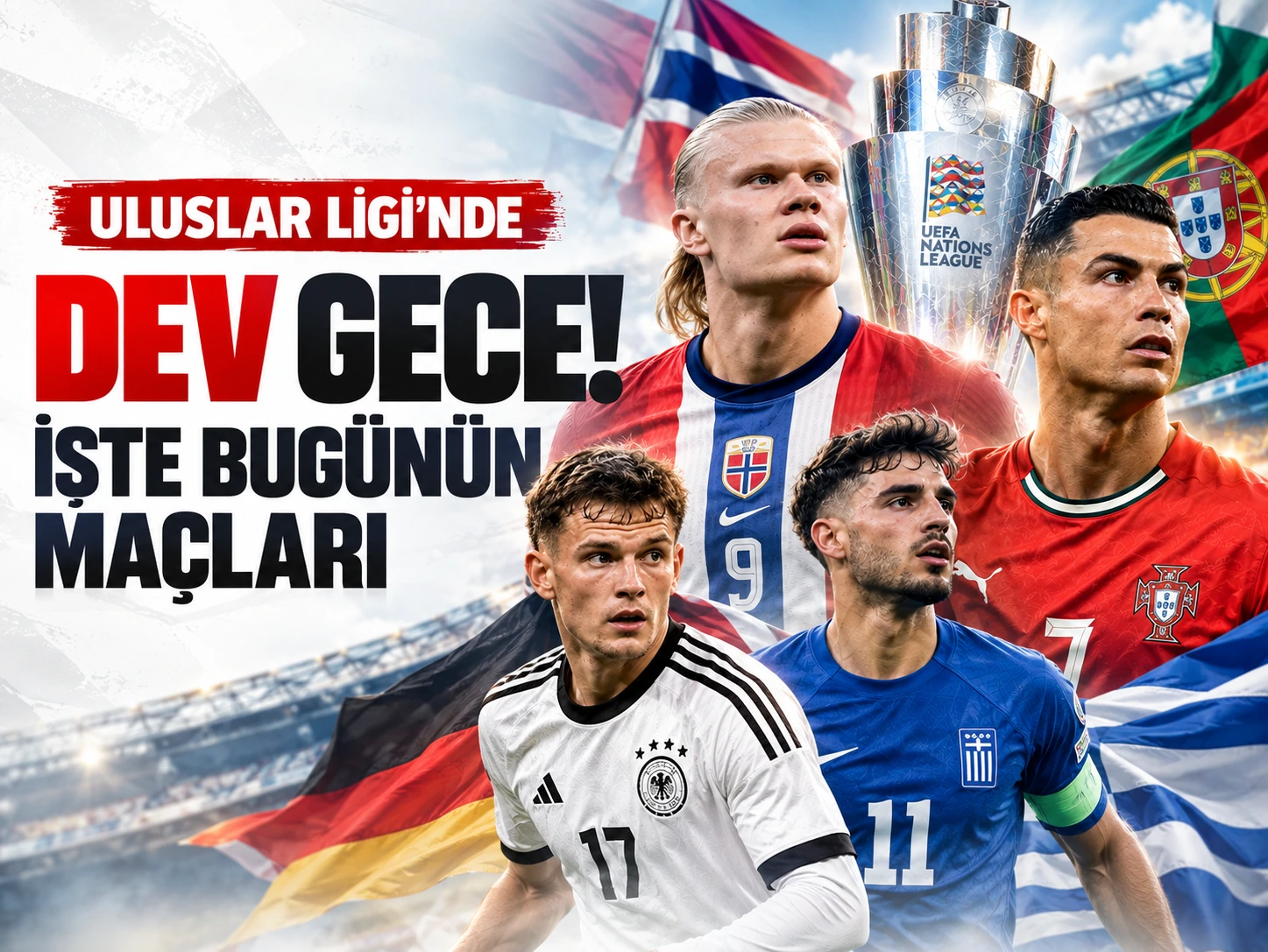Avrupa’da milli heyecan başlıyor! İşte gecenin maçlar