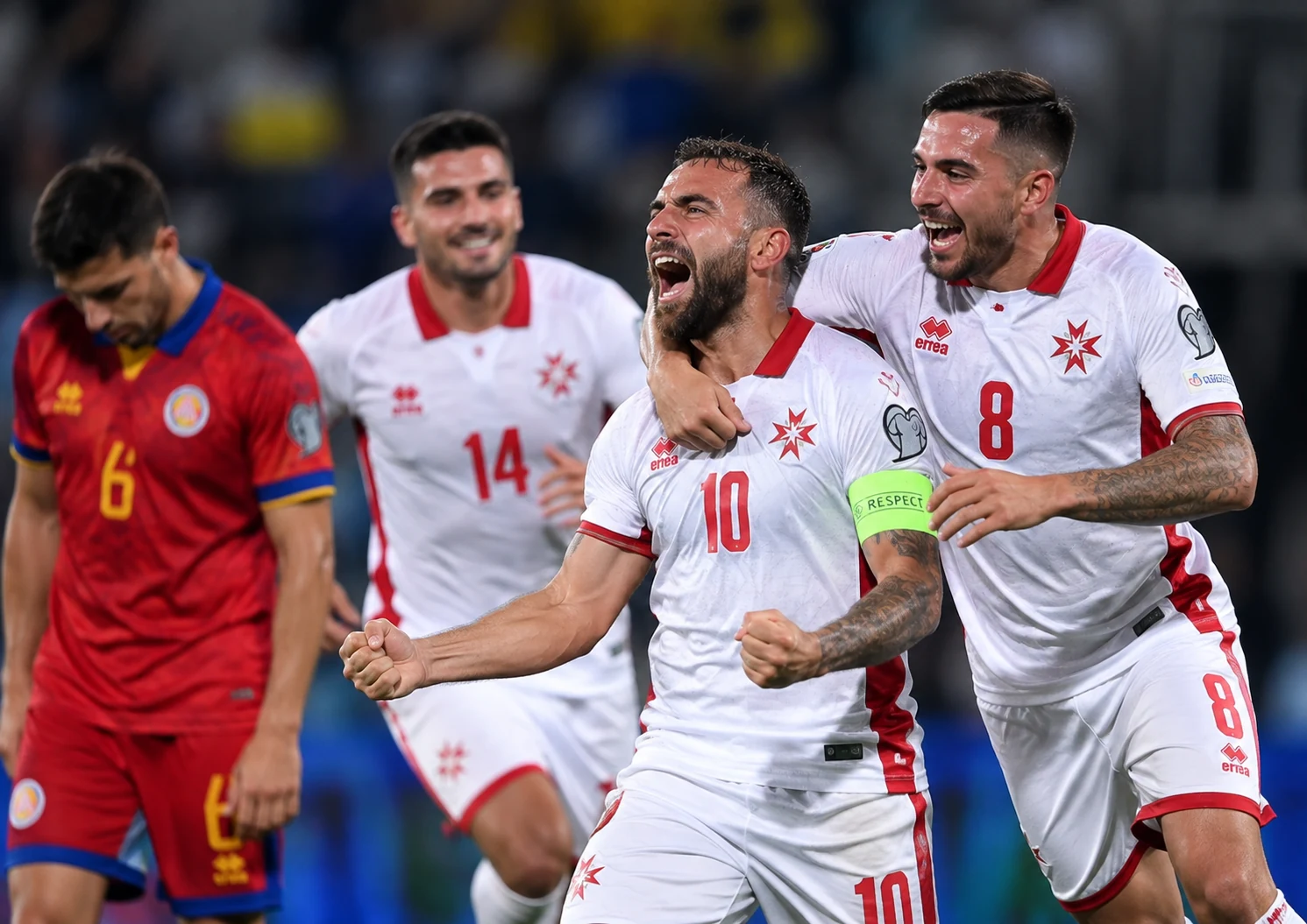 Malta pes etmedi! Andorra'yı kendi evinde yıktı