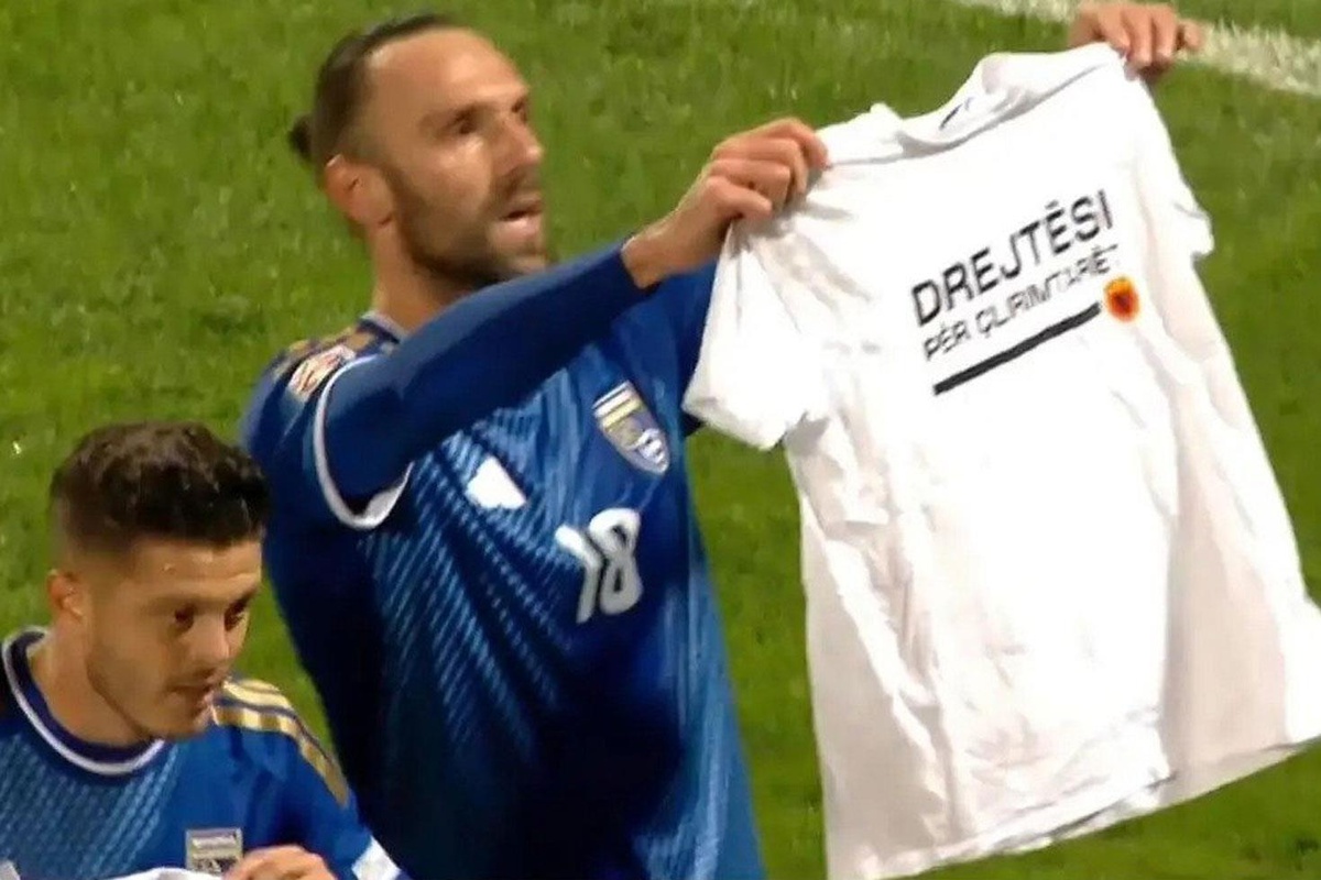 Vedat Muriqi’nin gol sonrası hareketi gündem oldu