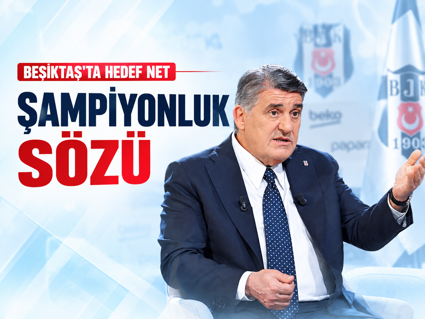 Beşiktaş'ta şampiyonluk hedefi net: Serdal Adalı neyin sözünü verdi?