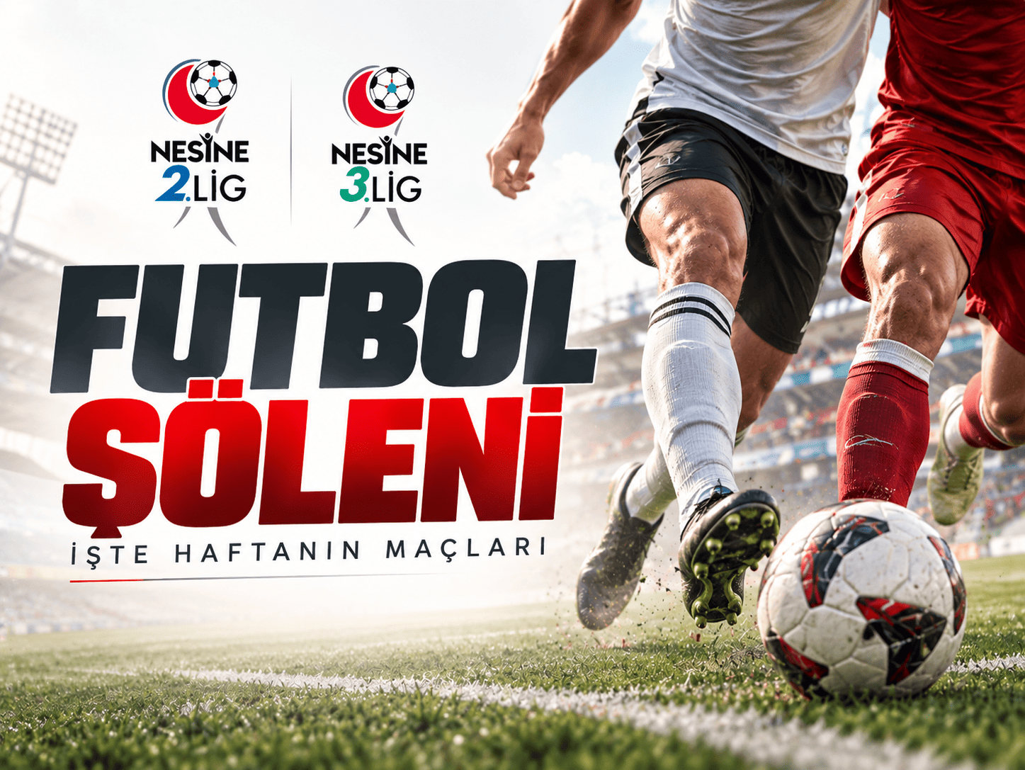 Nesine 2. ve 3. Lig'de futbol şöleni: İşte haftanın maçları