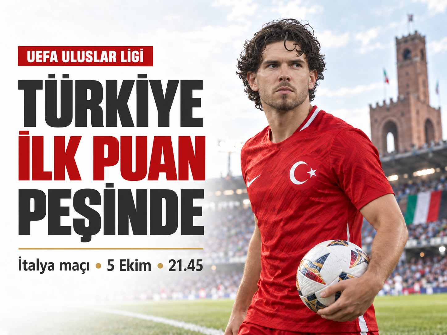 Türkiye, İtalya Karşısında İlk Puanını Arayacak