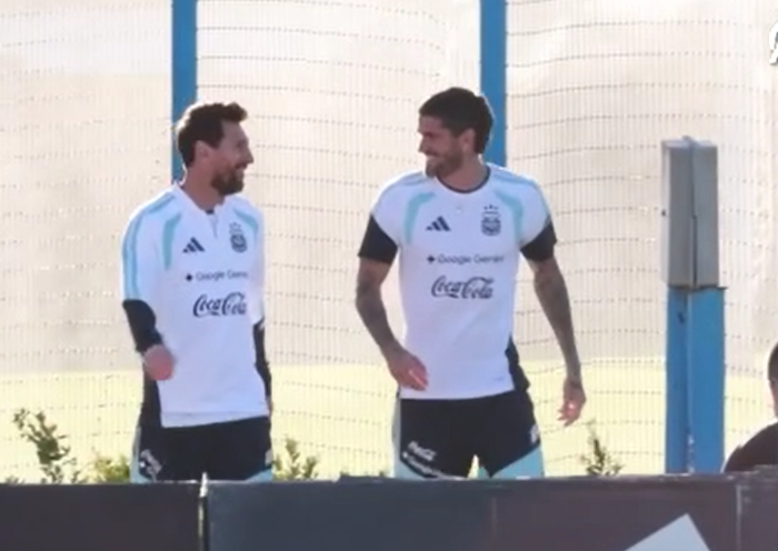 Arjantin'de Messi için son antrenman