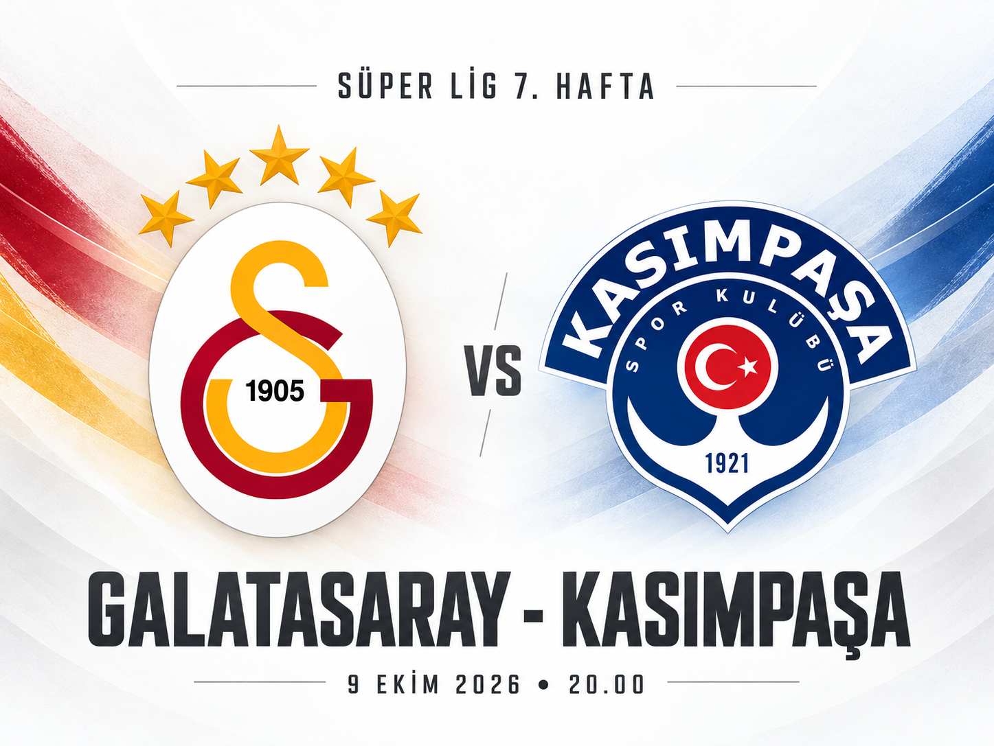 Galatasaray liderlik için sahada: Kasımpaşa maçı öncesi son durum