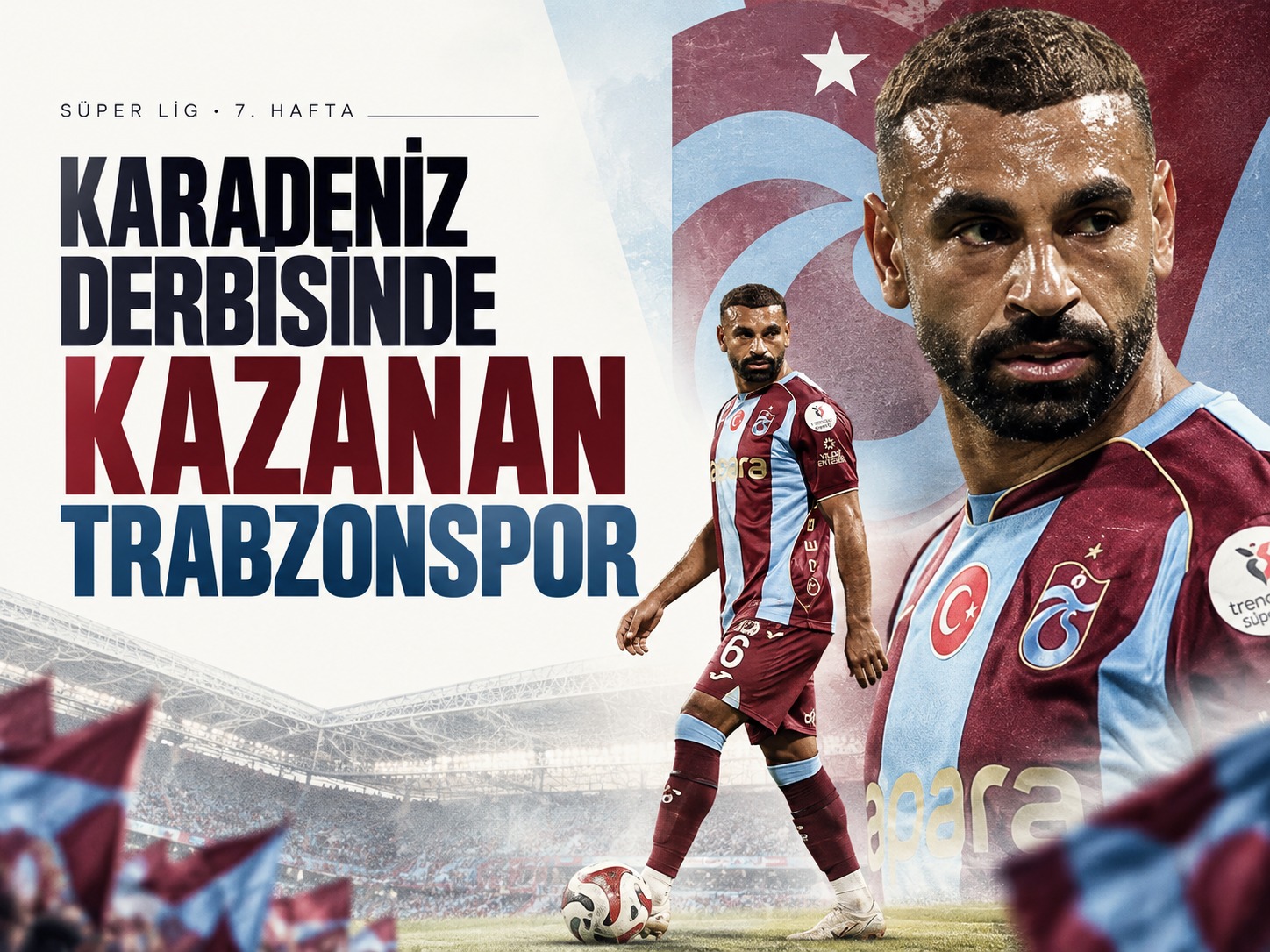 Karadeniz derbisinde kazanan Trabzon Spor