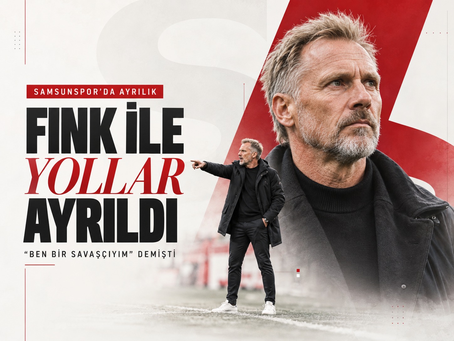 “Ben bir savaşçıyım” demişti: Samsunspor’dan ayrıldı