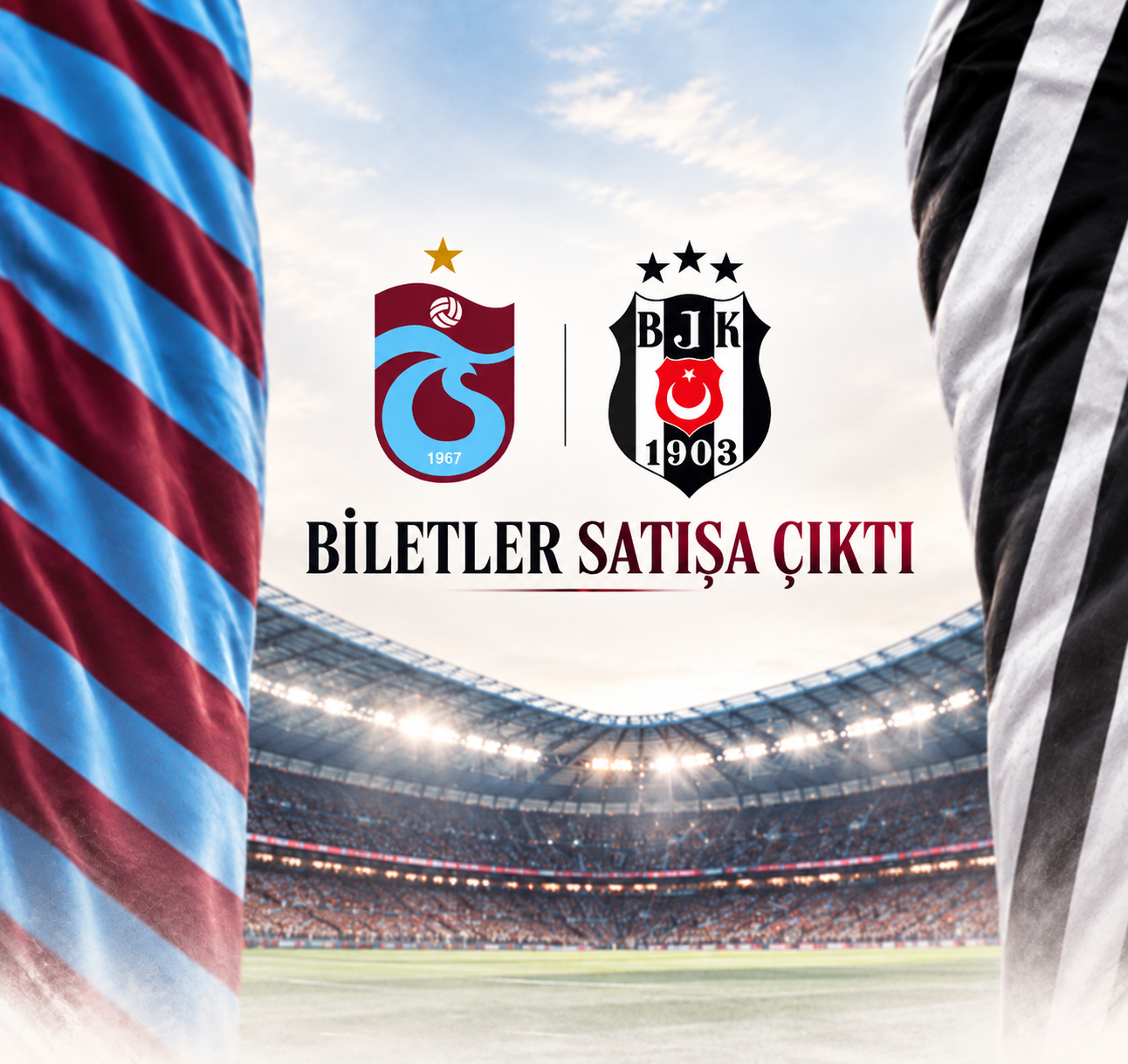 Trabzonspor-Beşiktaş maçının bilet fiyatları açıklandı
