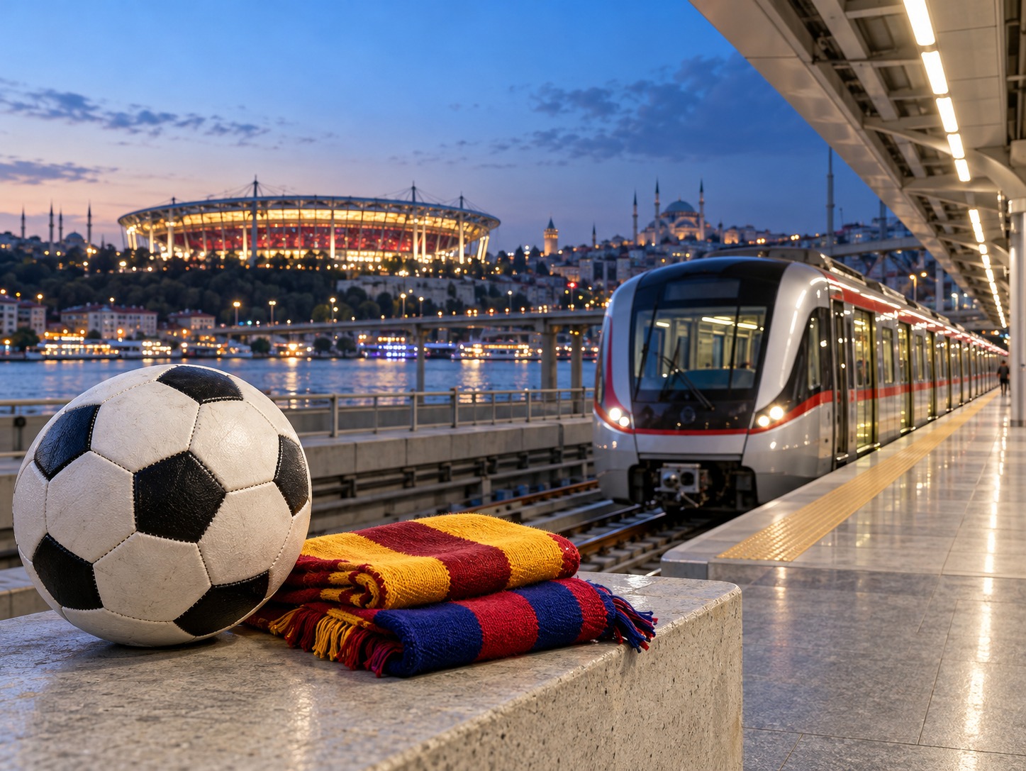Galatasaray-Barcelona maçı için ulaşım kararı: Altı metro hattı 02.00’ye kadar açık