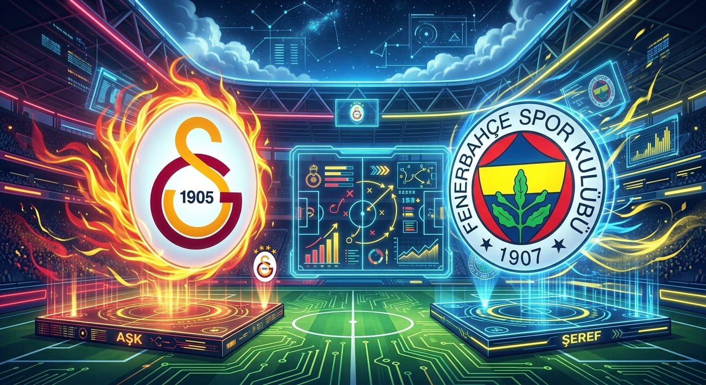 Yapay zekadan Galatasaray-Fenerbahçe maçı tahmini