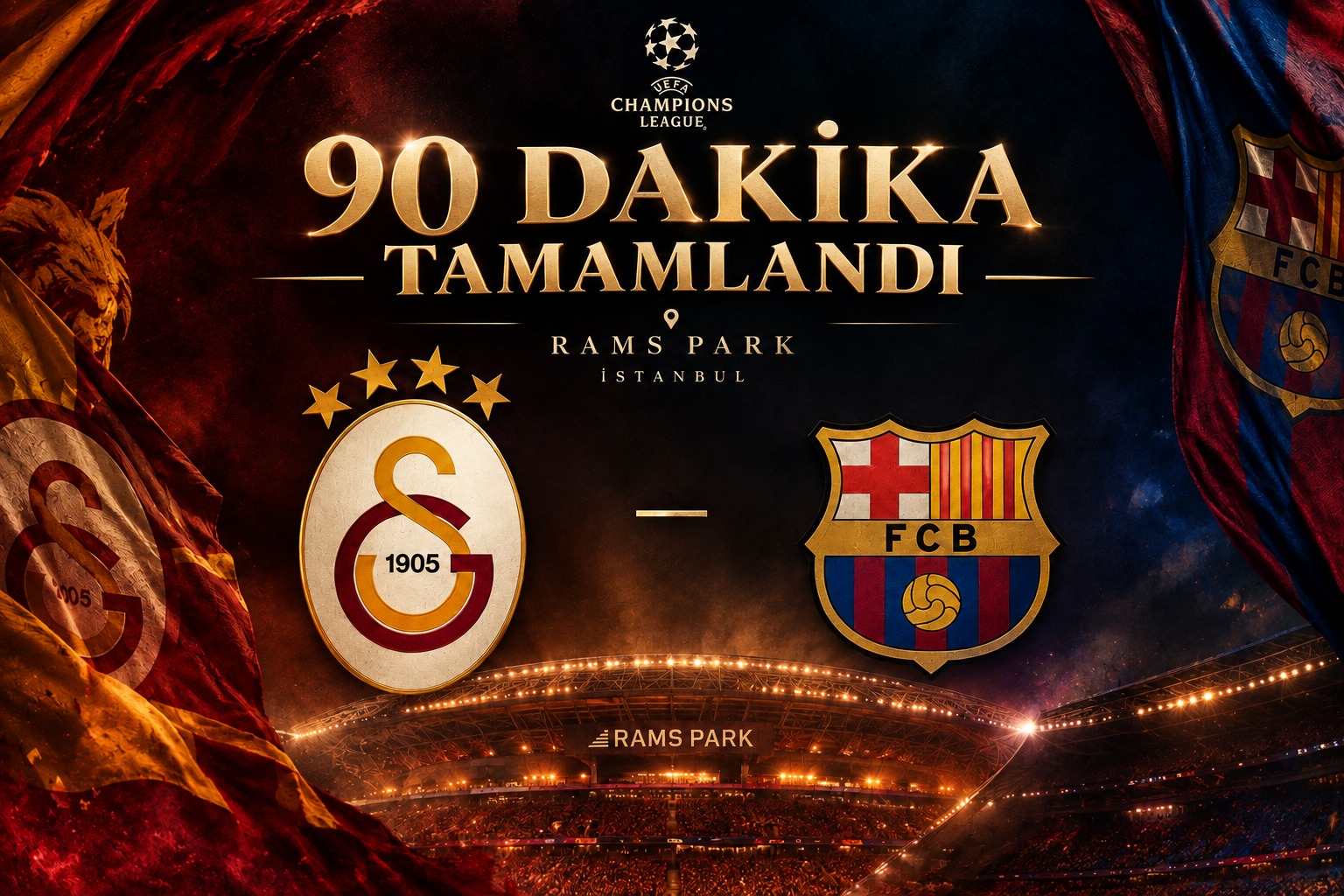 Barcelona RAMS Park’ta farkı açtı: Galatasaray 1-4 Barcelona