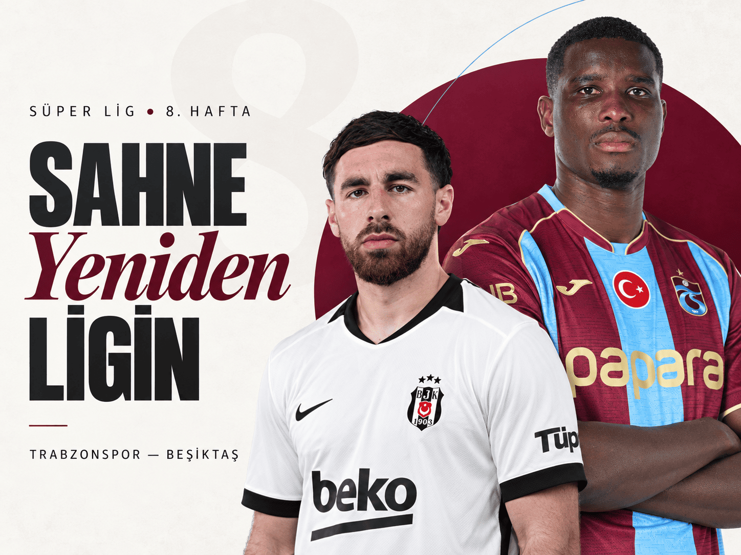 Süper Lig'de 8. hafta fikstürü açıklandı