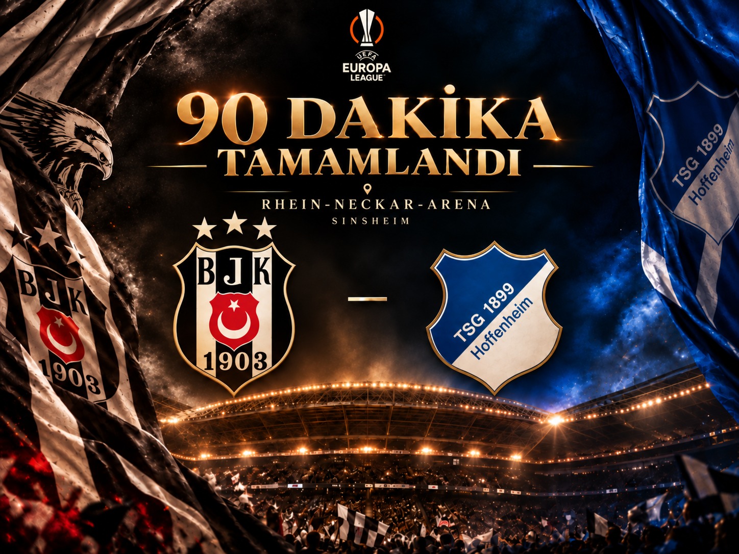 Beşiktaş Almanya’da fişi çekti: Hoffenheim’ı 3-2 devirdi