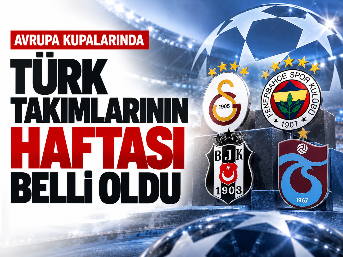 Beşiktaş ve Trabzonspor kazandı! Türkiye'nin sırası belli oldu