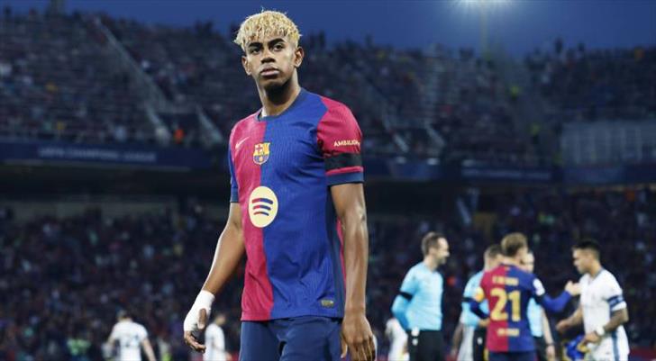 Barcelona maçında ortalık karıştı! Lamine Yamal'a kafa atıldı