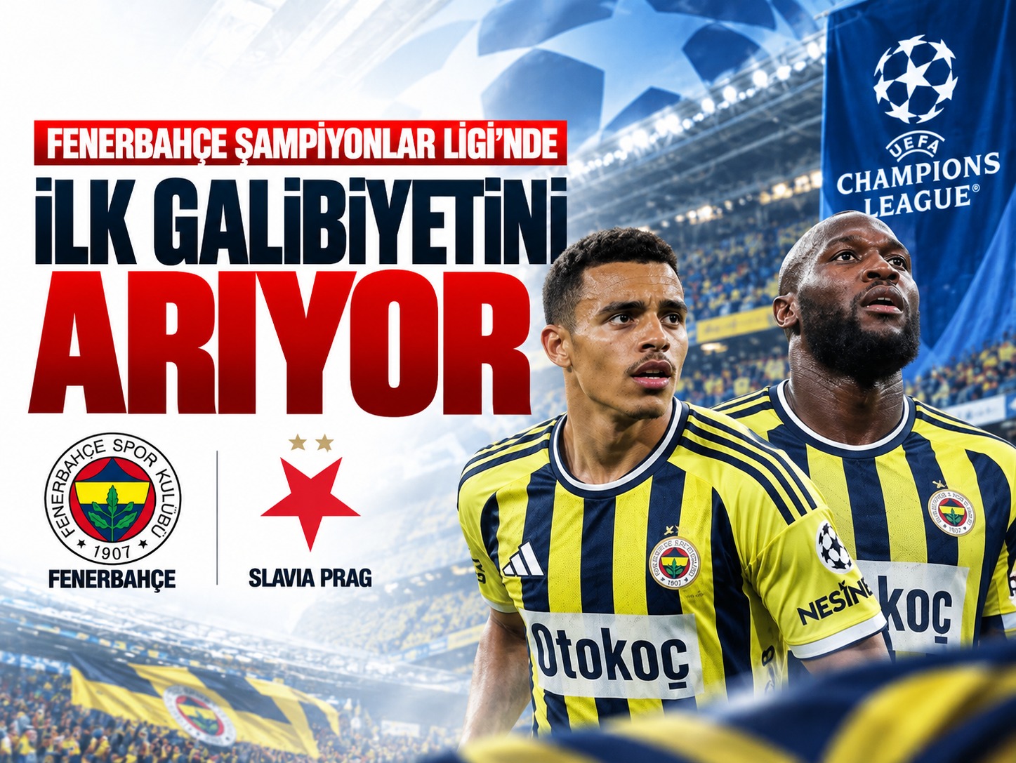 Fenerbahçe'de gözler Slavia Prag maçında! Tek hedef galibiyet