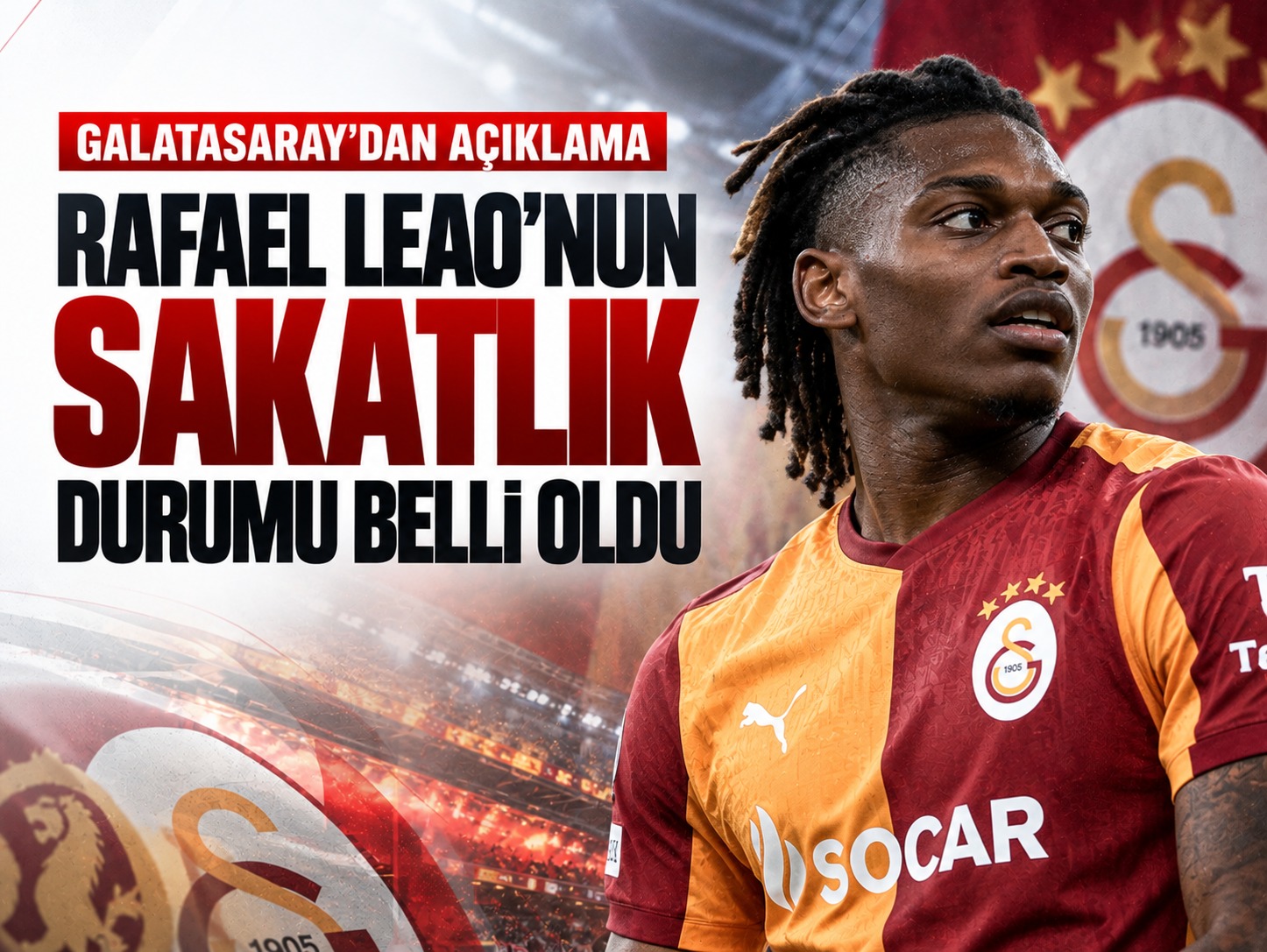 Galatasaray'da Rafael Leao şoku! MR sonucu açıklandı
