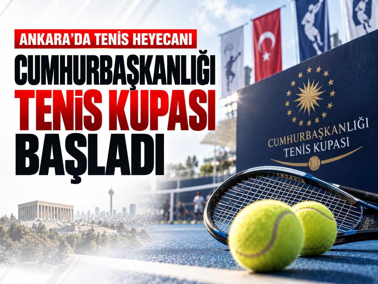 Cumhurbaşkanlığı Tenis Kupası'nda heyecan başladı! İşte ödüller