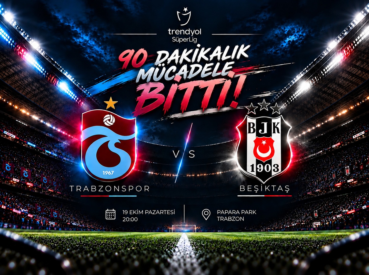 Trabzonspor derbide hata yapmadı