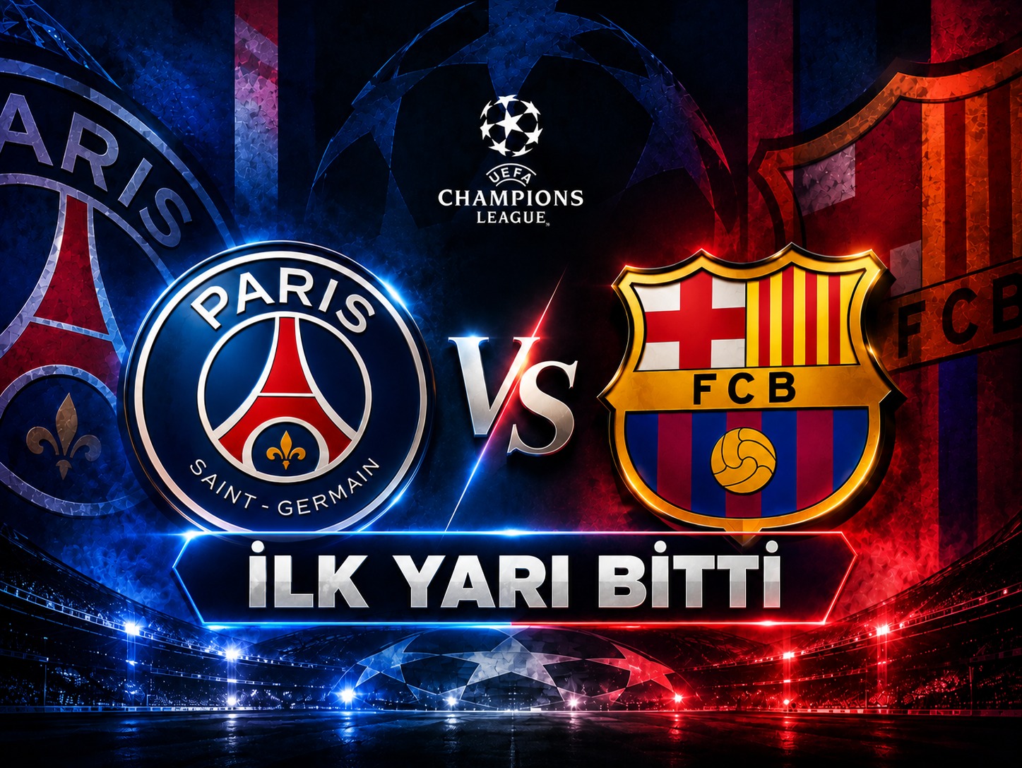 Şampiyonlar Ligi'nde devre arası! PSG - Barcelona