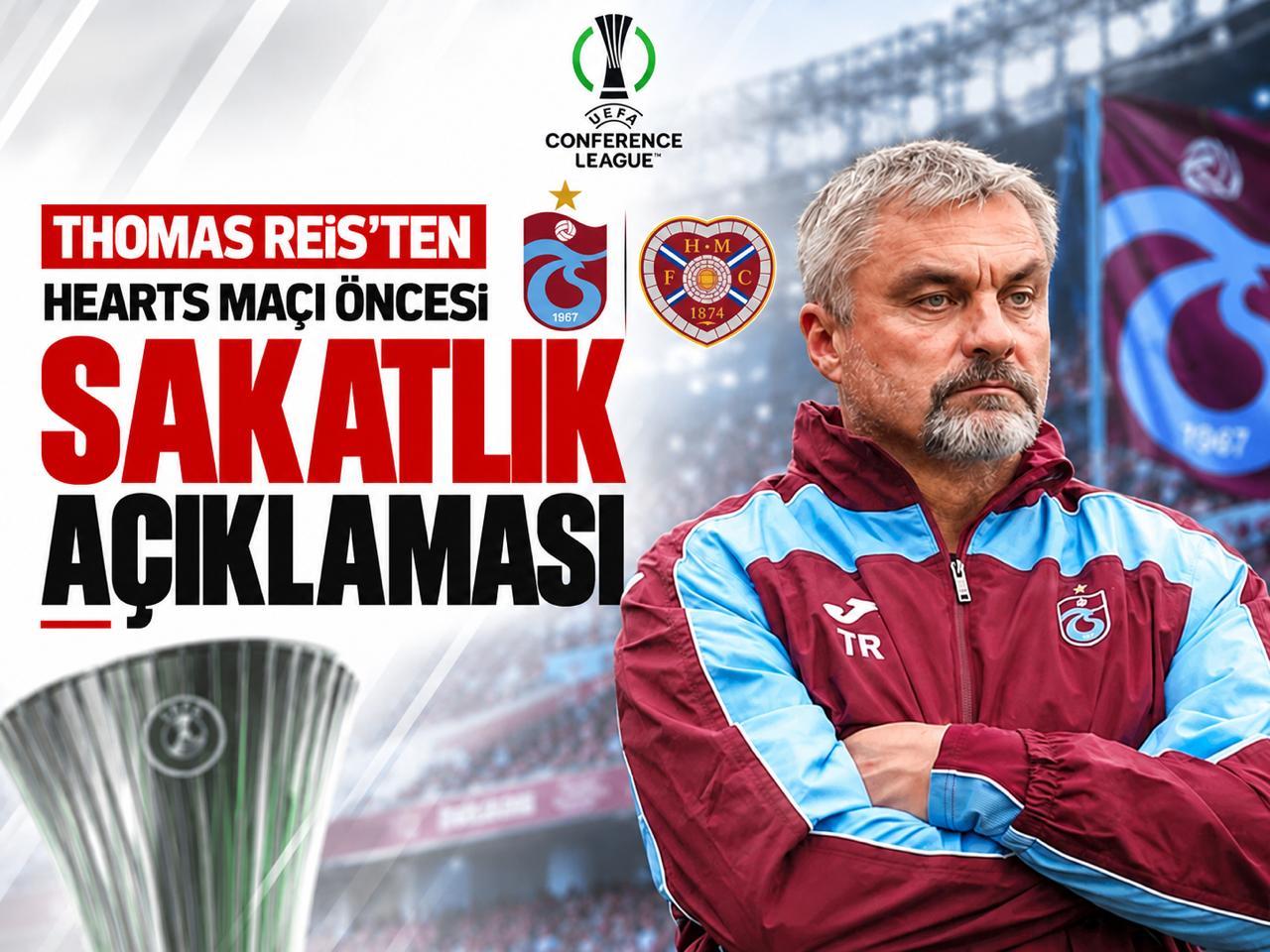 Thomas Reis'ten Hearts maçı öncesi sakatlık açıklaması