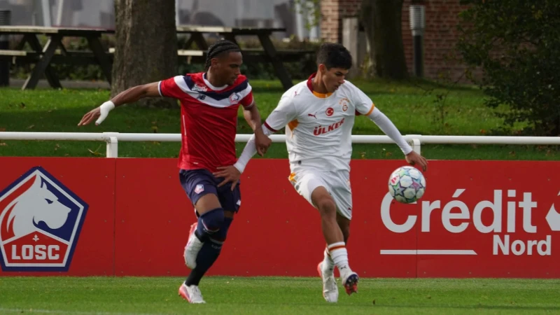 Galatasaray U19, Lille deplasmanından puansız döndü