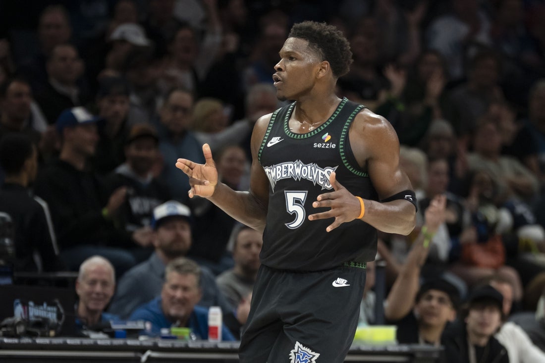 NBA'de Anthony Edwards fırtınası! 9 üçlük, 45 sayı