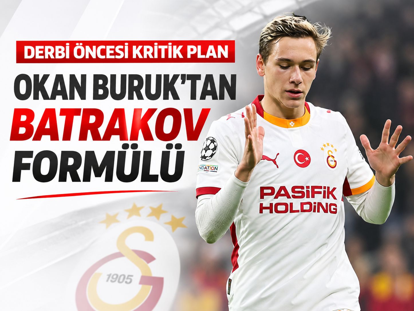 Galatasaray-Fenerbahçe derbisi öncesi Okan Buruk'un Batrakov planı