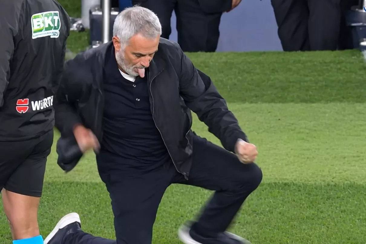 Mourinho’nun El Clasico’daki kutlaması gündem oldu