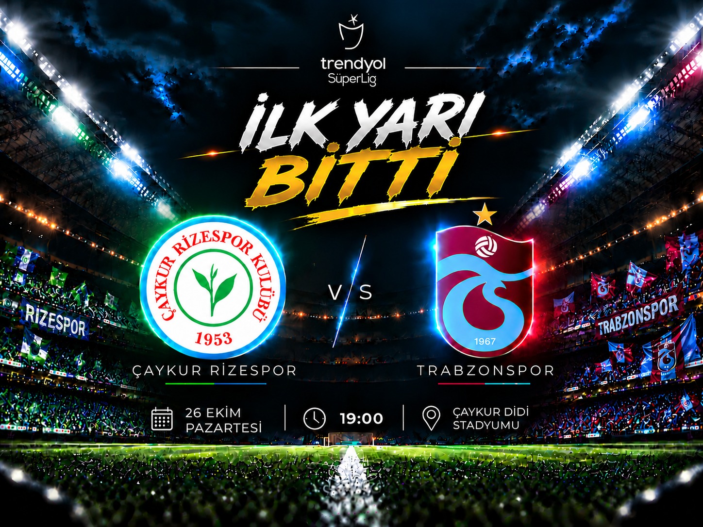 Karadeniz derbisinde beklenmedik tablo!