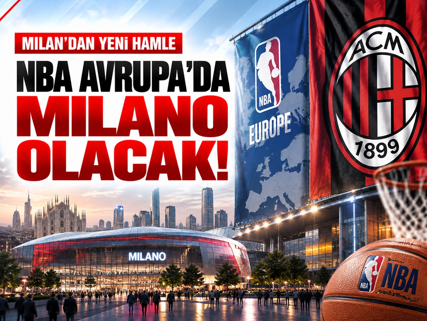 Milan basketbol takımı kurmaya hazırlanıyor